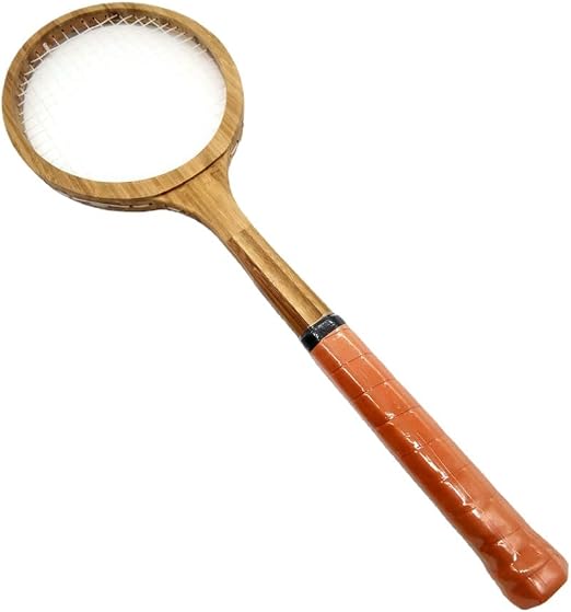 Gloperti Retro Bamboo Tennis Racket - 41WYmDEGdJL