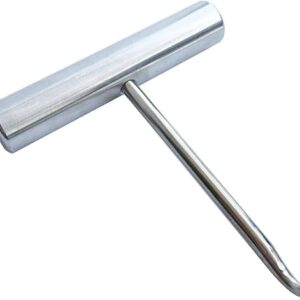 Mike Racquet String Pull Hook for Tennis Badminton String, Silver colour